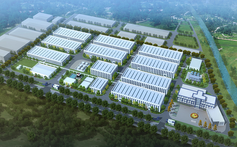 青島上惠新材料科技有限公司—千噸級高品質納米粉體材料産業化項目—鳥瞰圖